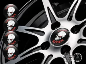 Nabenaufkleber Individuell Racing Dome Labels